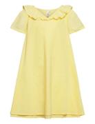Lpshella Ss Dress Tw Bc Dresses & Skirts Dresses Partydresses Yellow Little Pieces