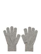 Basic Magic Finger Gloves Accessories Gloves & Mittens Mittens Grey CeLaVi