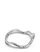Sway Ring Ring Smykker Silver Enamel Copenhagen