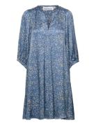 Indiekb Dress Kort Kjole Blue Karen By Simonsen
