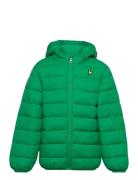 Puffa Jacket Foret Jakke Green Lyle & Scott Junior