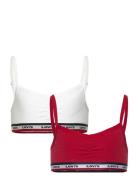 2T-2Pk Bralettes Night & Underwear Underwear Tops Multi/patterned Levi's