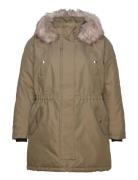 Carirena Parka Coat Otw Outerwear Parka Coats Green ONLY Carmakoma