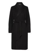 Vmfortuneaya Long Coat Ga Noos Outerwear Coats Winter Coats Black Vero Moda