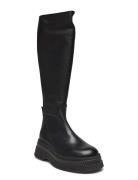 Gylana Boot Lange Støvler Black Steve Madden