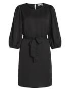 Viellette 3/4 Dress - Noos Kort Kjole Black Vila