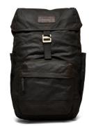 Barbour Ess Wax Backpack Rygsæk Taske Black Barbour