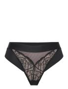 Luna String H G-streng Undertøj Black Hunkemöller