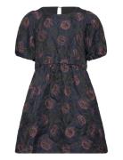 Sgmaisie Nightflower L_S Dress Dresses & Skirts Dresses Partydresses Navy Soft Gallery