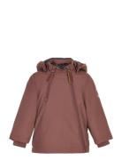 Nylon Baby Jacket - Solid Foret Jakke Brown Mikk-line