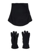 Nknmar Fleece Set 3Fo Accessories Gloves & Mittens Gloves Black Name It