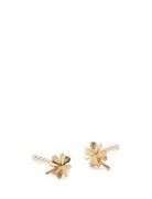 Clover Earsticks Accessories Jewellery Earrings Studs Gold Pernille Corydon