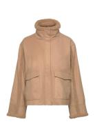 Sremmeth Jacket Uldjakke Jakke Beige Soft Rebels