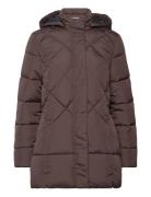 B. Coastline Jacket Outerwear Light Foret Jakke Brown Brandtex