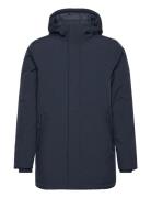 Soft Shell Jacket Climate Shell? - Parka Jakke Navy Knowledge Cotton Apparel