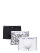 G Pattern Trunk 3-Pack Boxershorts White GANT