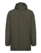 Soft Shell Jacket Climate Shell? - Parka Jakke Khaki Green Knowledge Cotton Apparel