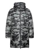 Kevo Long Puffer Jacket W4T4 Foret Jakke Grey Rains