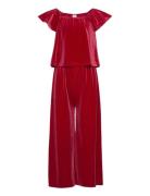 Jumpsuit Velvet Young Girl Jumpsuit Red Lindex