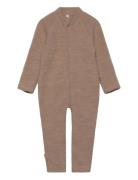 Soft Wool - Jumpsuit Jumpsuit Brown CeLaVi