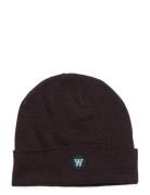 Vin Patch Beanie Accessories Headwear Beanies Black Double A By Wood Wood