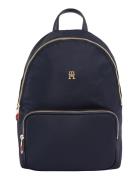 Poppy Th Backpack Rygsæk Taske Navy Tommy Hilfiger