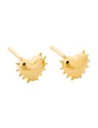True Love Spike Heart Stud Earrings Accessories Jewellery Earrings Studs Gold Syster P