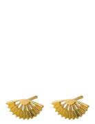 Sphere Earsticks Accessories Jewellery Earrings Studs Gold Pernille Corydon