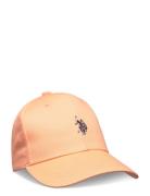 Uspa Cap Absalom Men Accessories Headwear Caps Coral U.S. Polo Assn.
