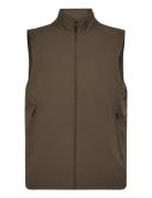 Waistcoat .-- Galest Vest Khaki Green Mango