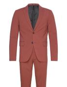 Plain Mens Suit - Normal Length Habit Red Lindbergh