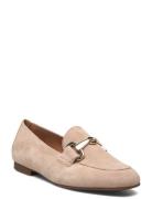 Loafer Loafers Flade Sko Beige Gabor