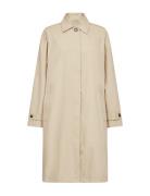 Sc-Lora Trenchcoat Frakke Beige Soyaconcept