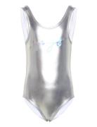 Swimming Costume Badedragt Badetøj Silver Hugo Kids