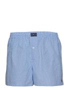 Windowpane Woven Boxer Underwear Boxer Shorts Blue Polo Ralph Lauren Underwear
