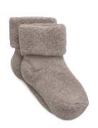 Cotton Baby Sock Socks & Tights Baby Socks Brown Mp Denmark