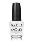 Alpine Snow Neglelak Makeup White OPI