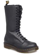 1B99 Black Virginia Shoes Boots Ankle Boots Laced Boots Black Dr. Martens