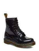 1460 W Black Patent Lamper Shoes Boots Ankle Boots Laced Boots Black Dr. Martens