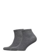 Th Women Casual Short Sock 2P Underwear Socks Regular Socks Grey Tommy Hilfiger