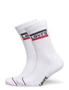 Levis 144Ndl Regular Cut Sprtwr Log Underwear Socks Regular Socks White Levi´s