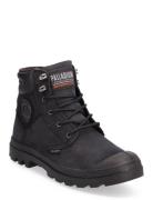 Pampa Shield Wp+ Lux Shoes Boots Ankle Boots Laced Boots Black Palladium