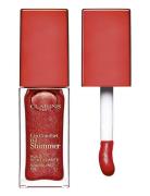 Lip Comfort Oil Shimmer Lipgloss Makeup Pink Clarins