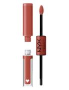 Shine Loud Pro Pigment Lip Shine Lipgloss Makeup Brown NYX Professional Makeup