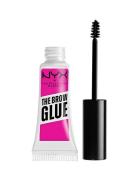 Nyx Professional Makeup, The Brow Glue Instant Brow Styler, 01 Transparent, 5 G Øjenbrynsgel Makeup Nude NYX Professional Makeup