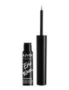Epic Wear Metallic Liquid Liner Eyeliner Makeup Grey NYX Professional Makeup