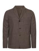 Matoil Jacket Suits & Blazers Blazers Single Breasted Blazers Brown Matinique