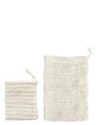 Clean Shower Scrubbers 2 Pack Bodyscrub Kropspleje Kropspeeling Beige Mette Ditmer