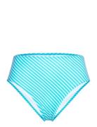 Jewel Cove Swimwear Bikinis Bikini Bottoms High Waist Bikinis Blue Freya