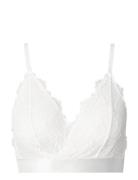 Blanche Lined Bralette Lingerie Bras & Tops Soft Bras Bralette White Understatement Underwear